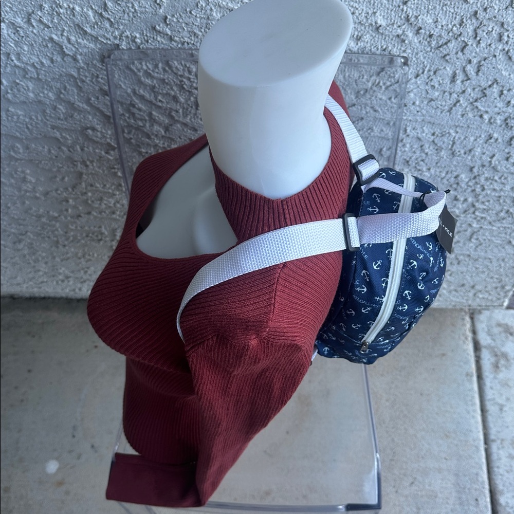 Kendall & Kylie Navy Anchor Backpack-Rand new/never used with a tag - Picture 10 of 16